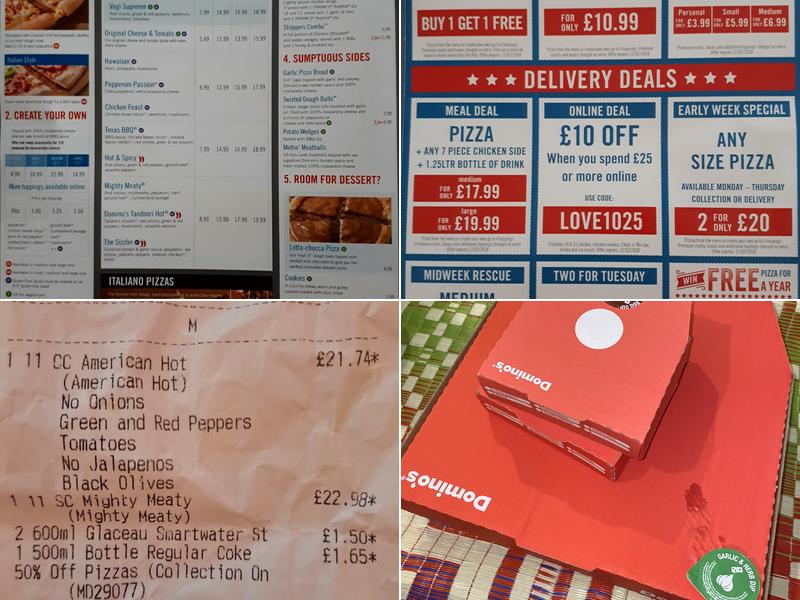 Domino's Pizza - London - South Tottenham Menu