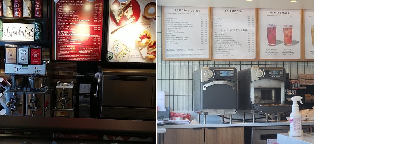 Starbucks Coffee Company Menu