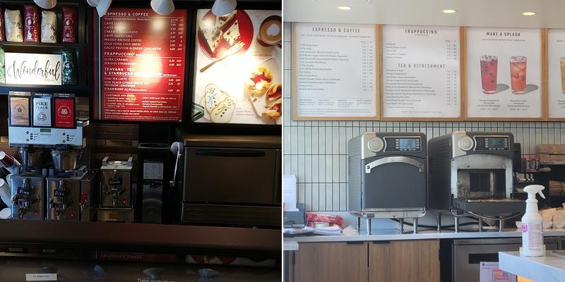 Starbucks Coffee Company Menu