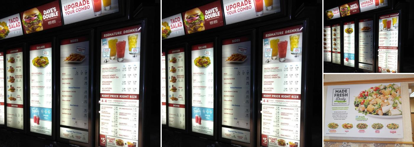 Wendy's Menu