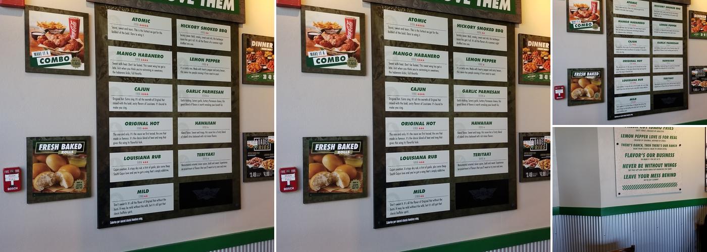 Wingstop Menu