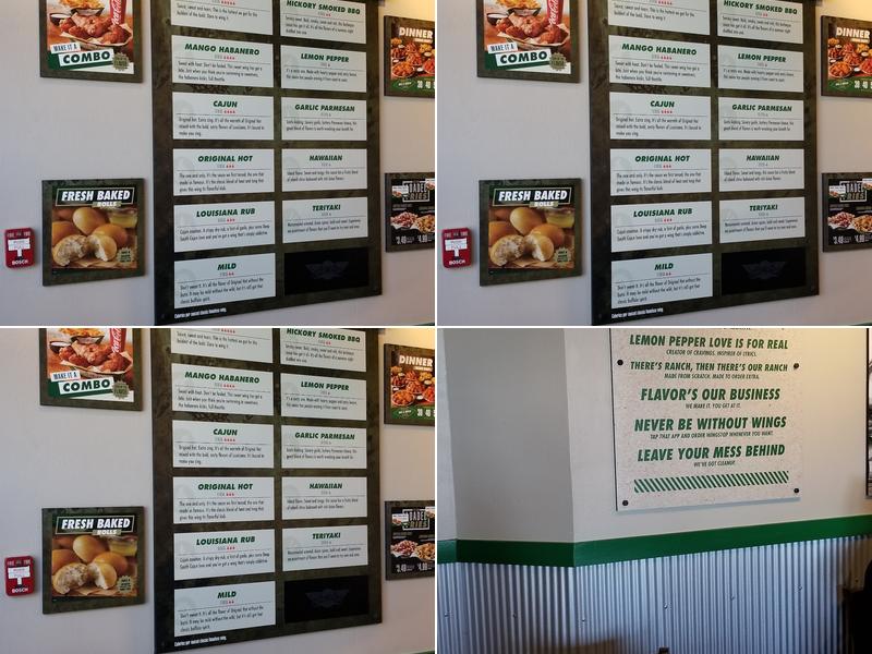 Wingstop Menu