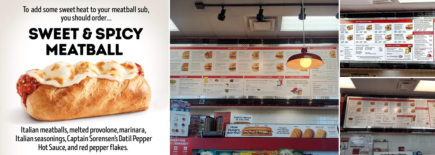 Firehouse Subs Antelope Valley Mall Menu