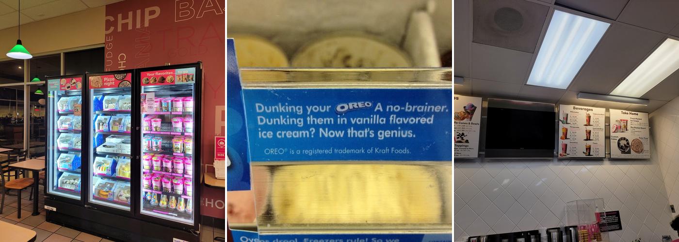 Baskin-Robbins Menu