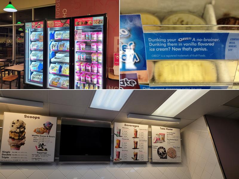 Baskin-Robbins Menu