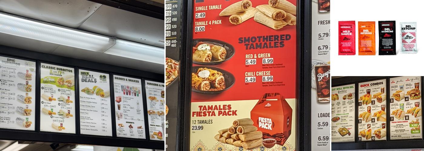 Del Taco Menu