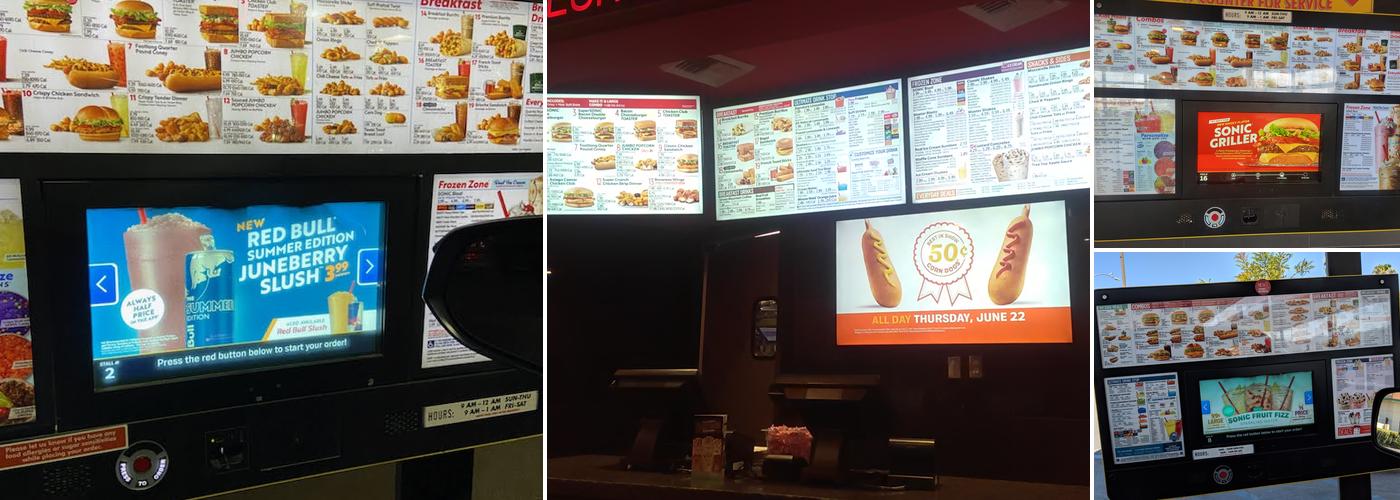 Sonic Drive-In Menu