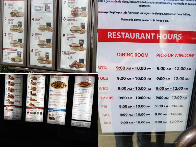Wendy's Menu
