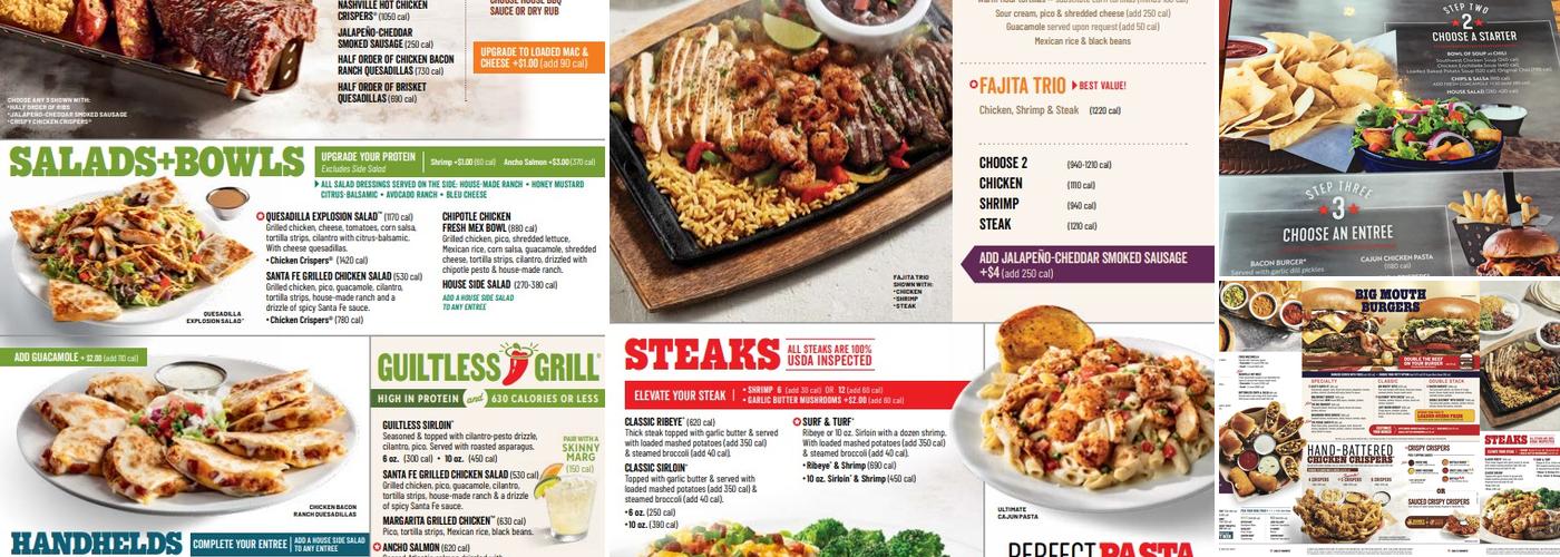 Chili's Grill & Bar Menu