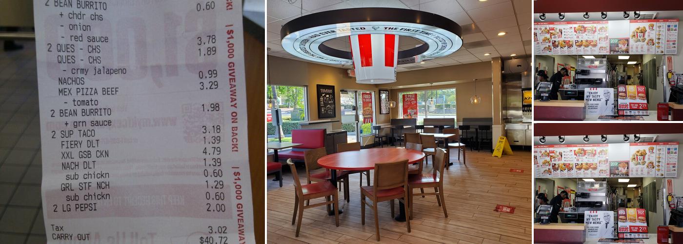 KFC Menu