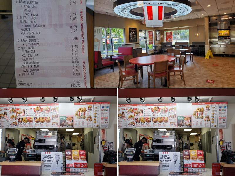 KFC Menu