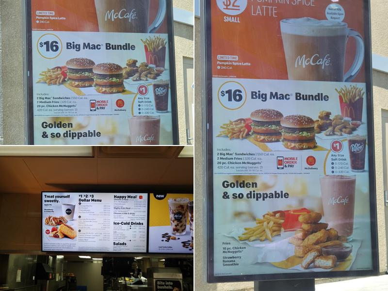 McDonald's Menu