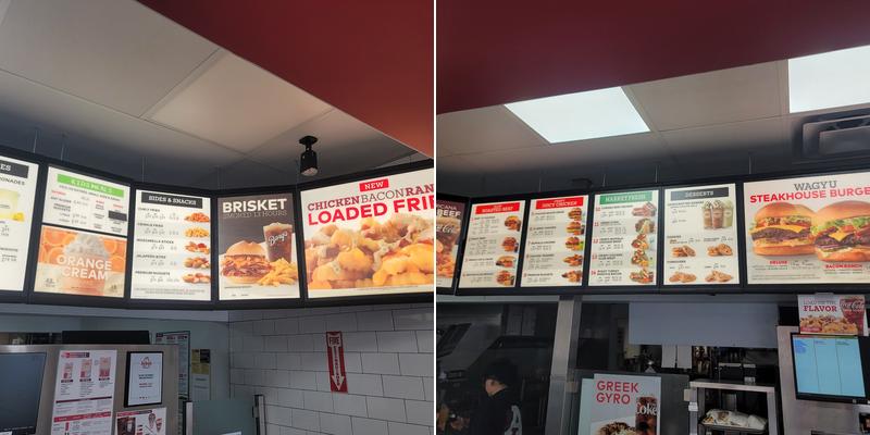 Arby's Menu