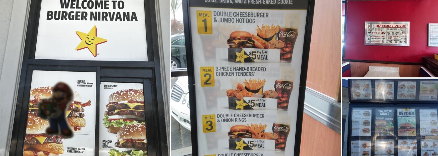 Carl’s Jr. Menu