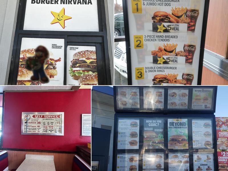 Carl’s Jr. Menu