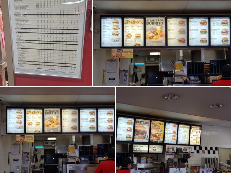Carl’s Jr. Menu