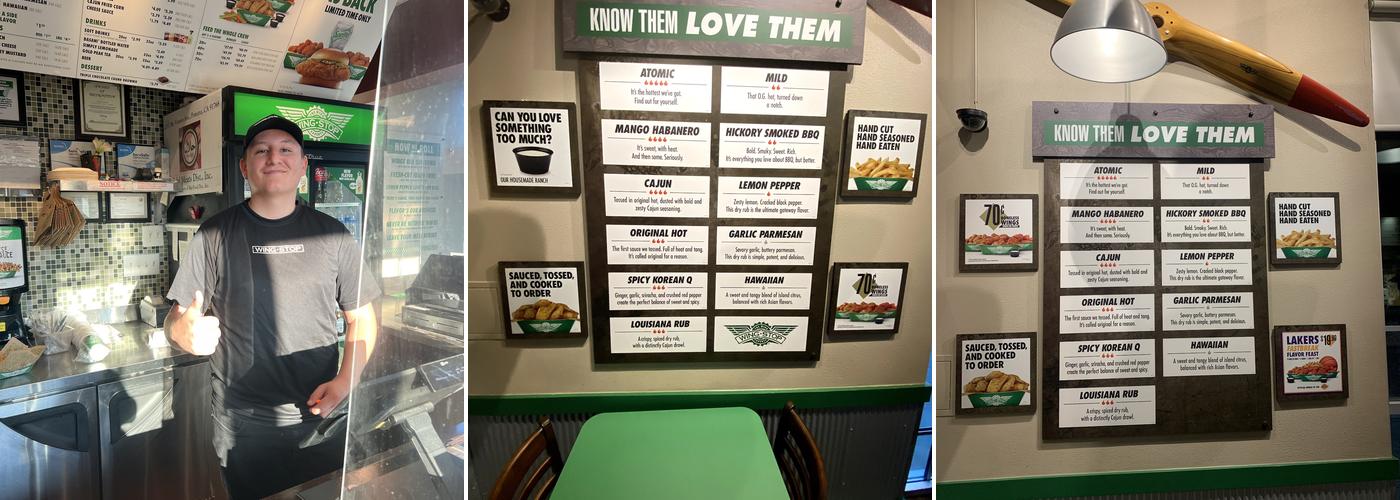 Wingstop Menu