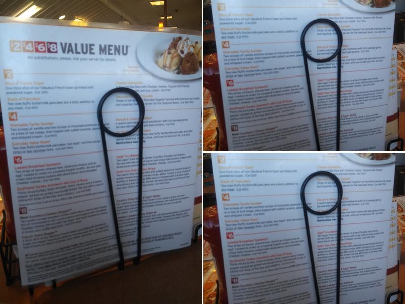 Denny's Menu
