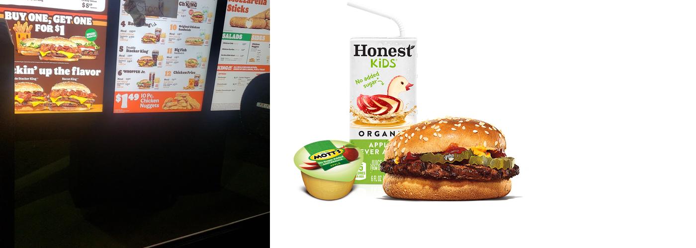 Burger King Menu