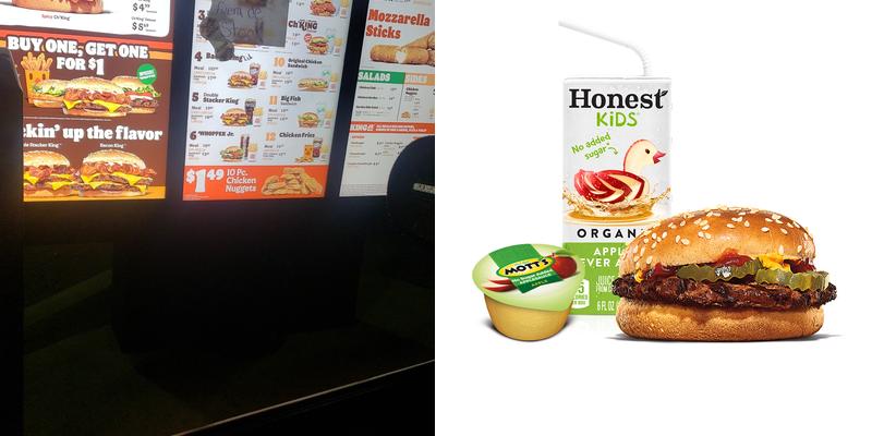 Burger King Menu