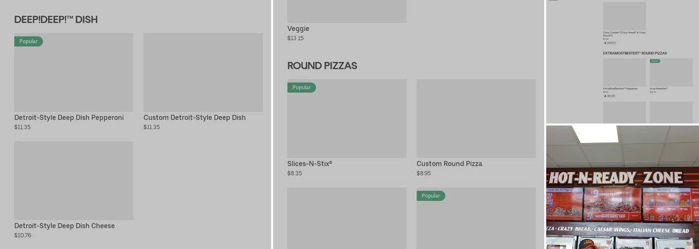 Little Caesars Pizza Menu