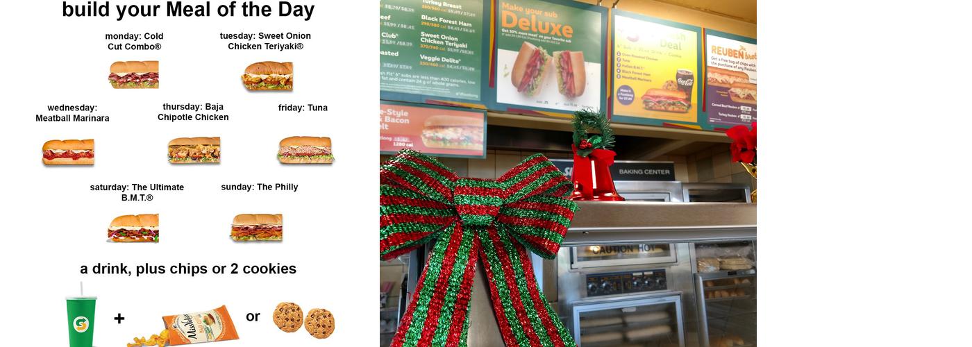 Subway Menu