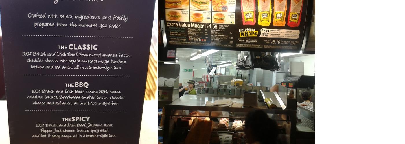 McDonald's Menu