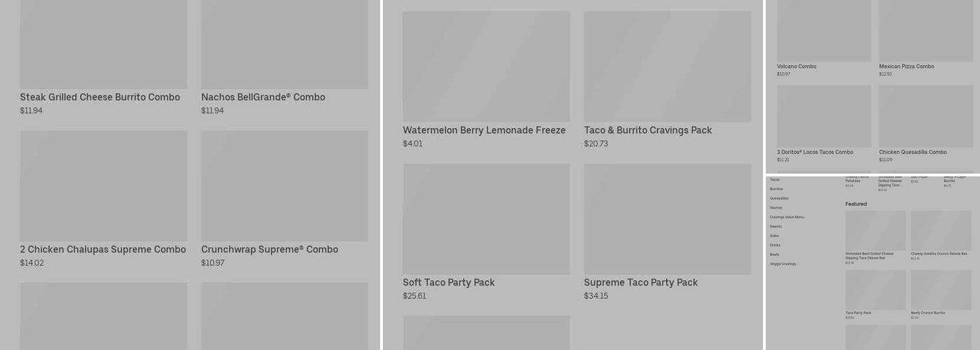 Taco Bell Menu