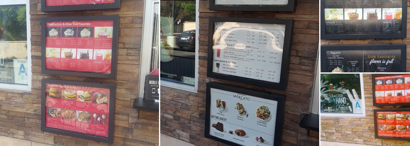 Starbucks Coffee Company Menu