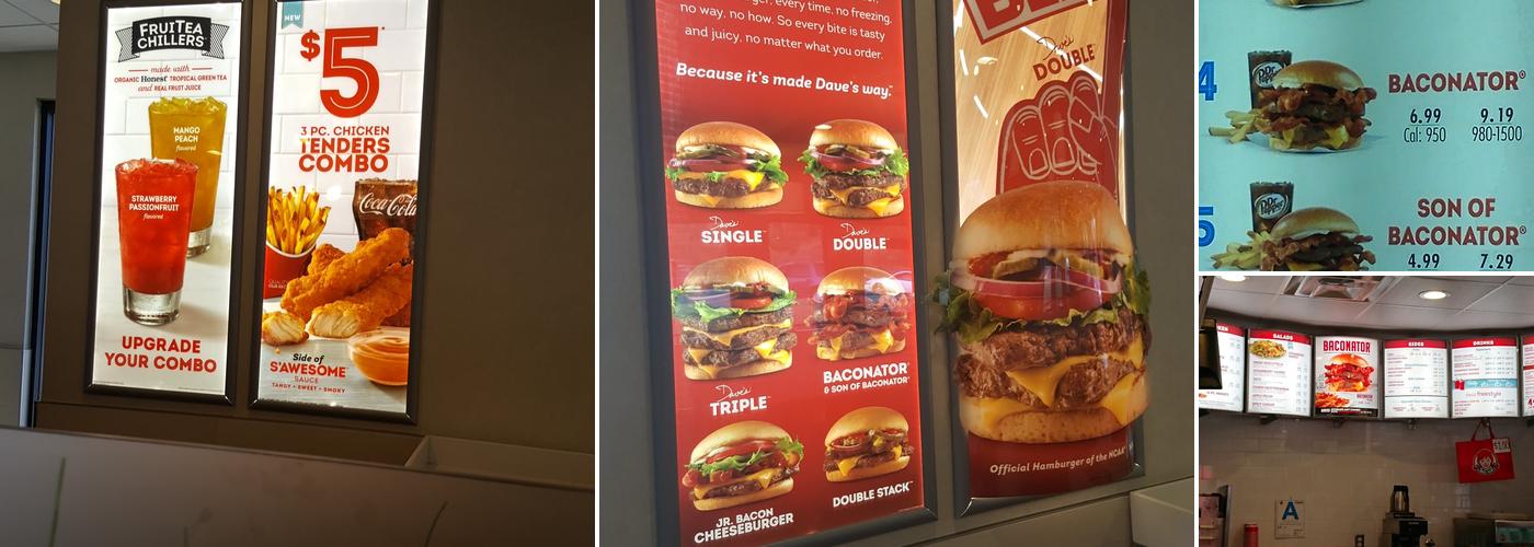 Wendy's Menu
