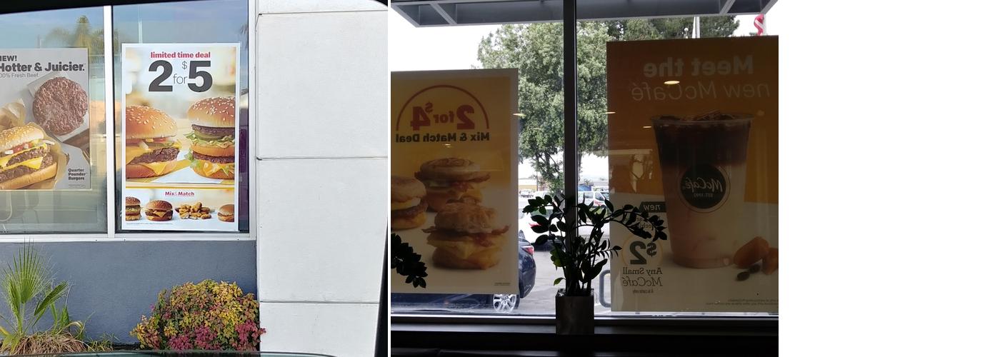 McDonald's Menu