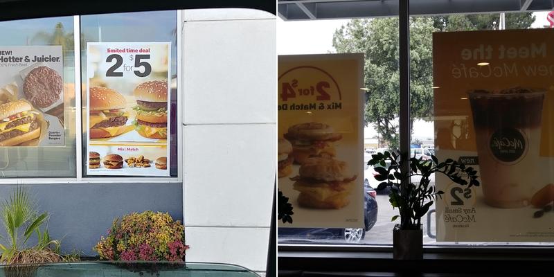 McDonald's Menu