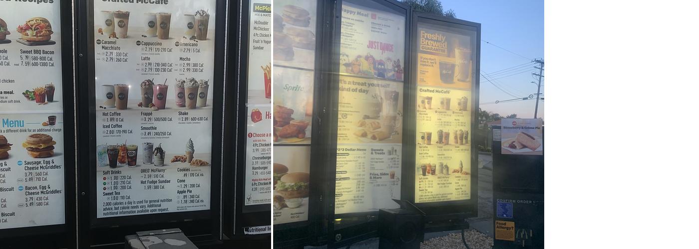 McDonald's Menu