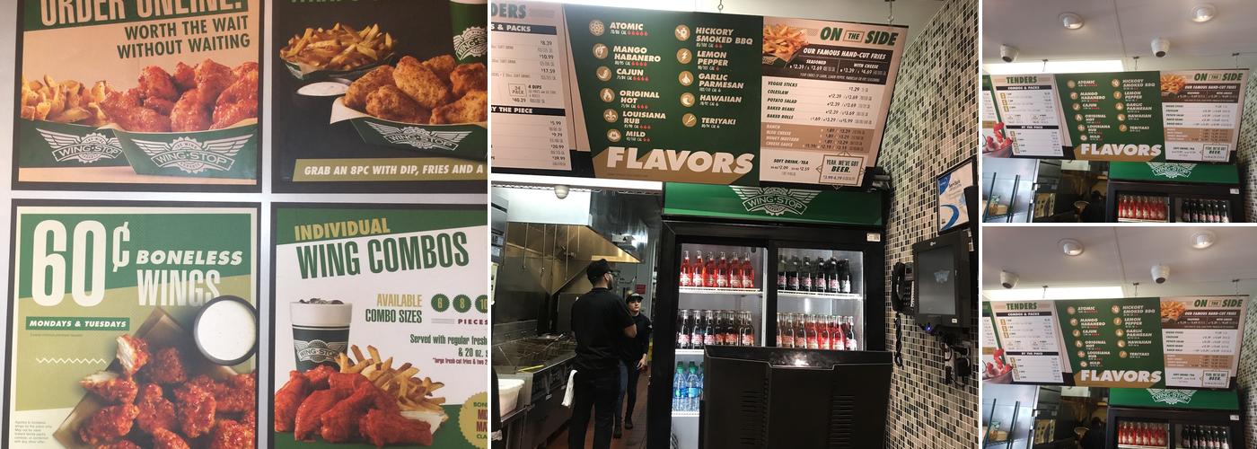 Wingstop Menu