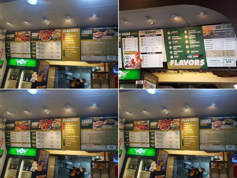 Wingstop Menu