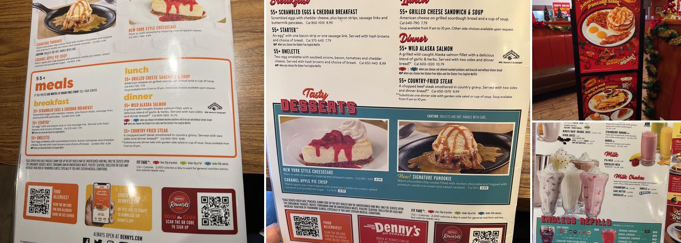 Denny's Menu