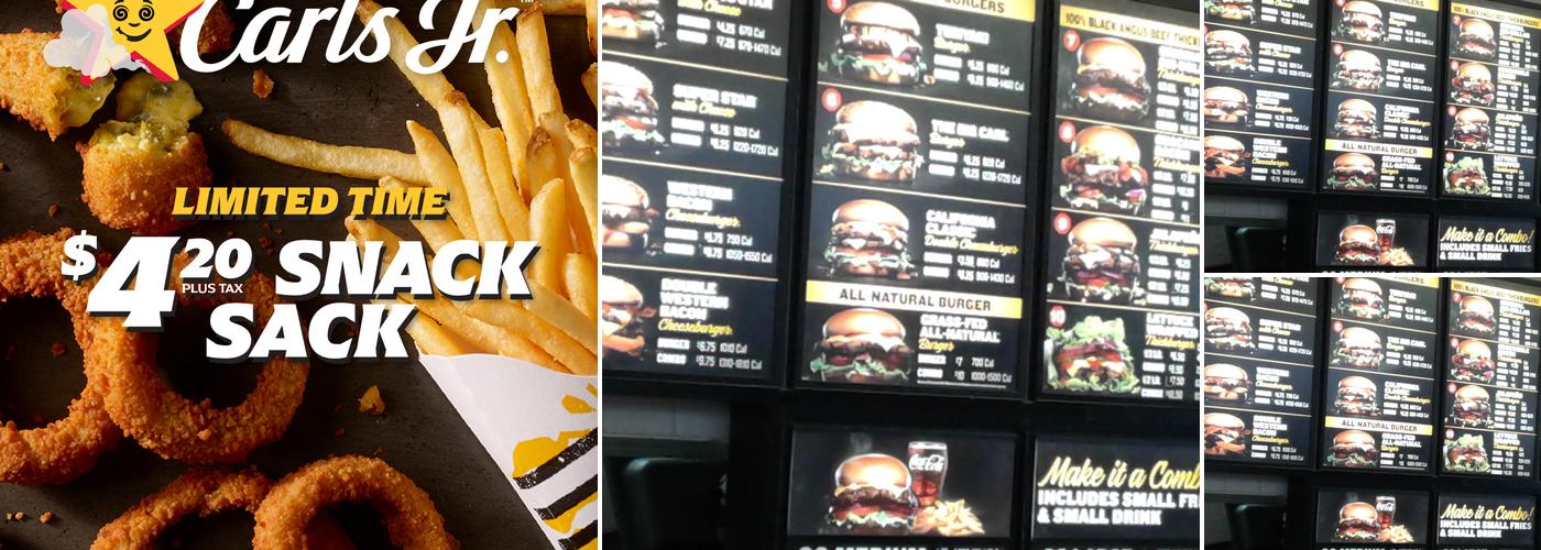 Carl’s Jr. Menu
