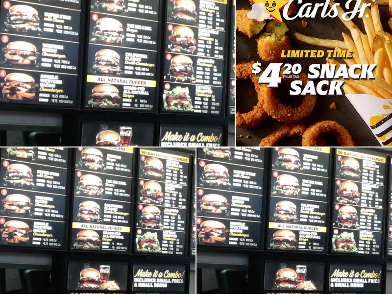 Carl's Jr. Menu