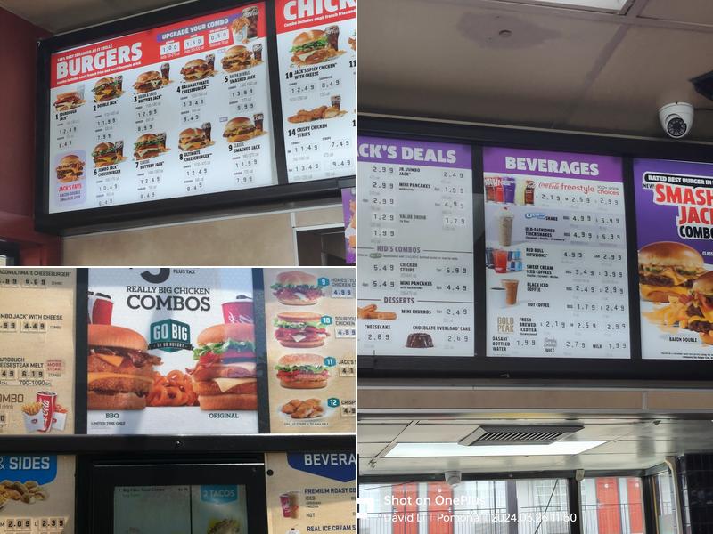 Jack In The Box Menu