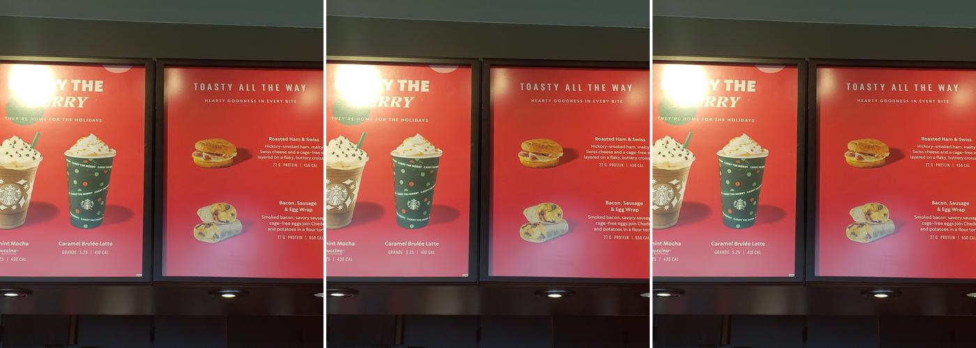 Starbucks Menu