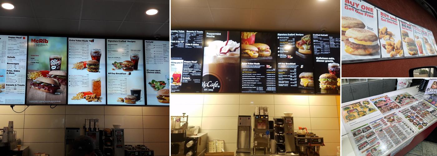 McDonald's Menu