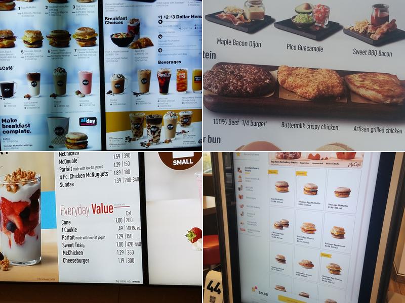 McDonald's Menu