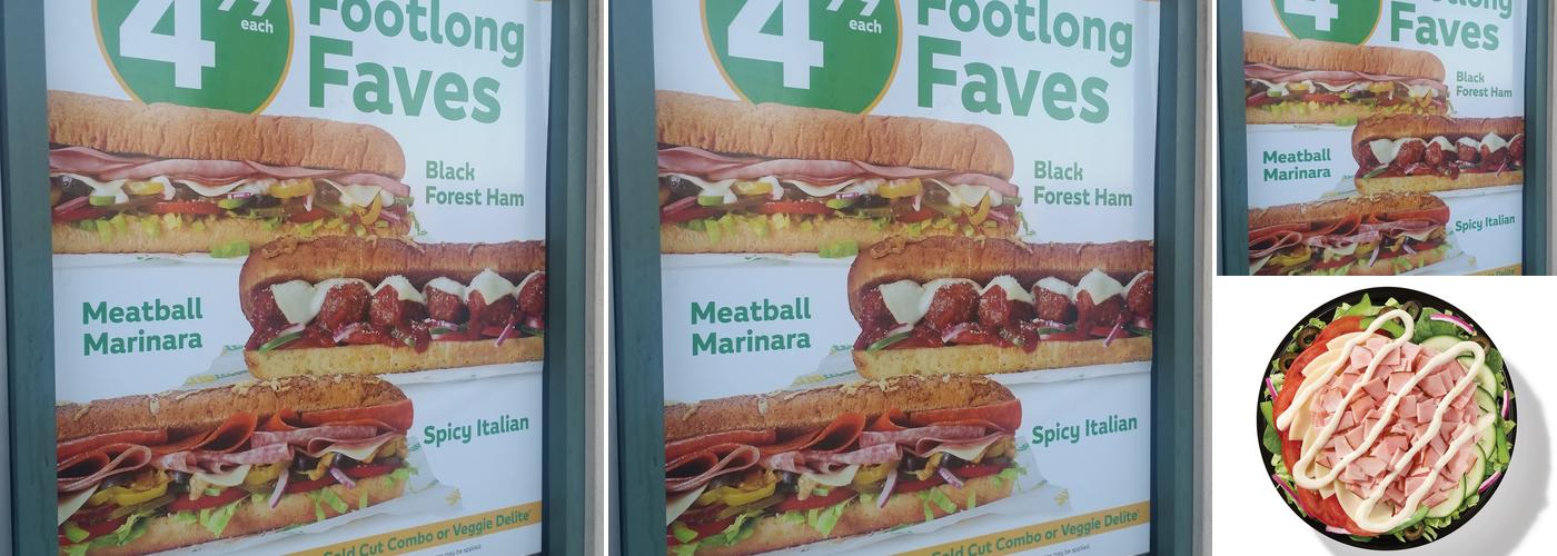 Subway Menu