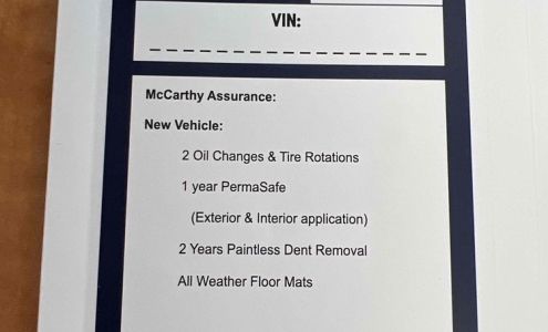 McCarthy Chevrolet Parts