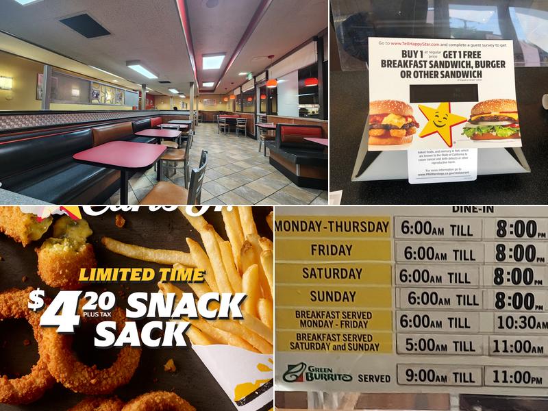 Carl’s Jr. Menu