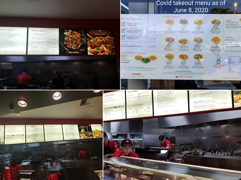 Panda Express Menu