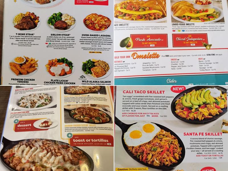 Denny's Menu
