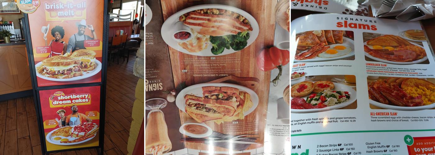Denny's Menu