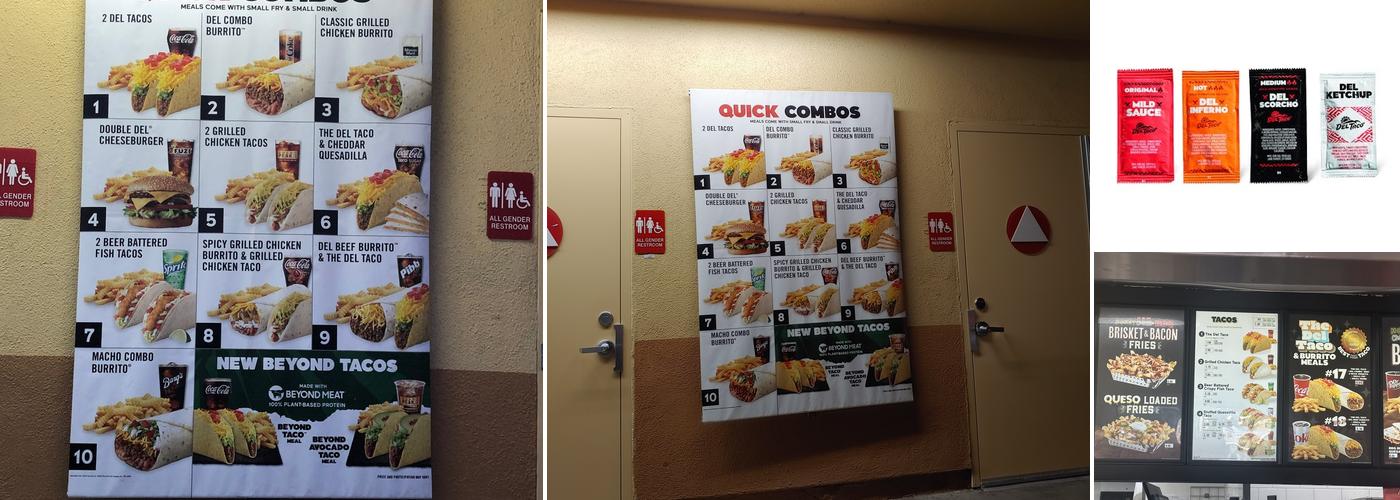 Del Taco Menu