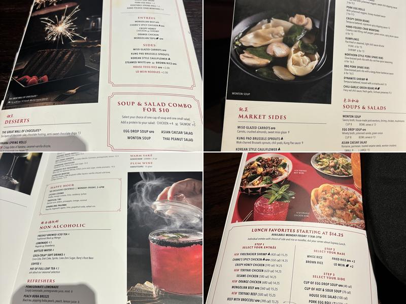 P.F. Chang's Menu